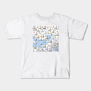 Fly high. 2. sky. bird. birds. Kids T-Shirt